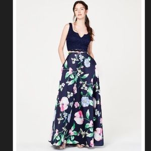 Macy’s FLORAL DRESS (2-piece)